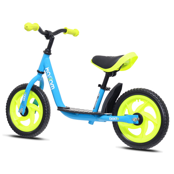 12" Kazam Bolt Balance Bike for Kids Ages 2+